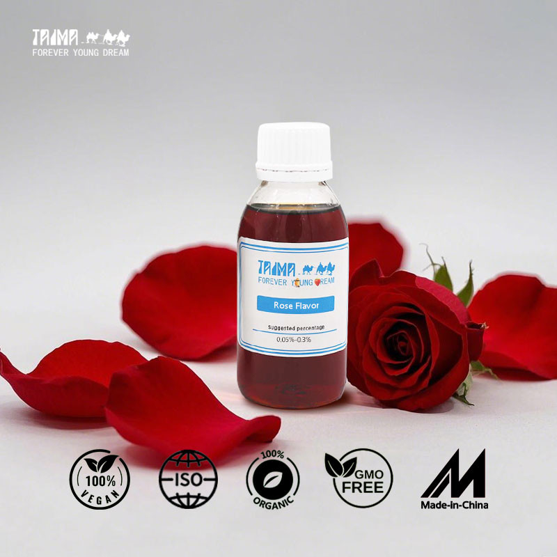 Experimenta el encanto de nuestro sabor de rosa puro natural e irresistiblemente fragante