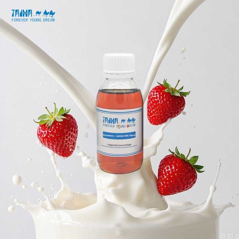 Concentrado de Sabor para Bebidas Rico en Aroma de Leche Lactato de Fresa para Productos