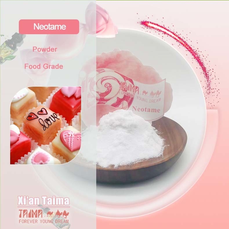 Edulcorante en polvo Neotame Aditivo alimentario CAS NO 165450-17-9 E-961 Neotame Polvo de sabor alimentario para caramelos/jugos/pasteles
