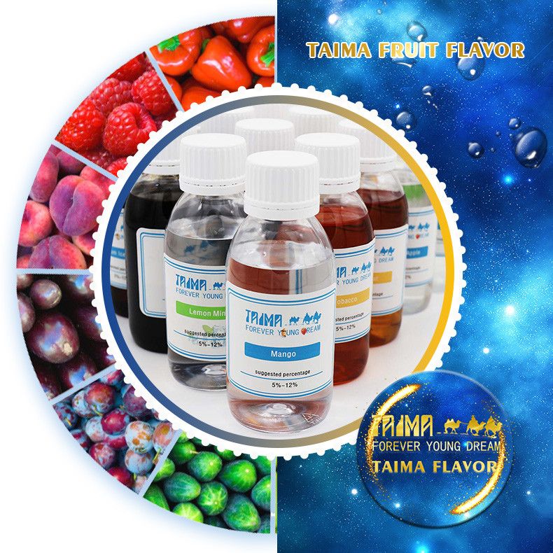 Venta al por mayor de saborizantes naturales de grado alimenticio con sabor a manzana para bricolaje aroma de jugo electrónico