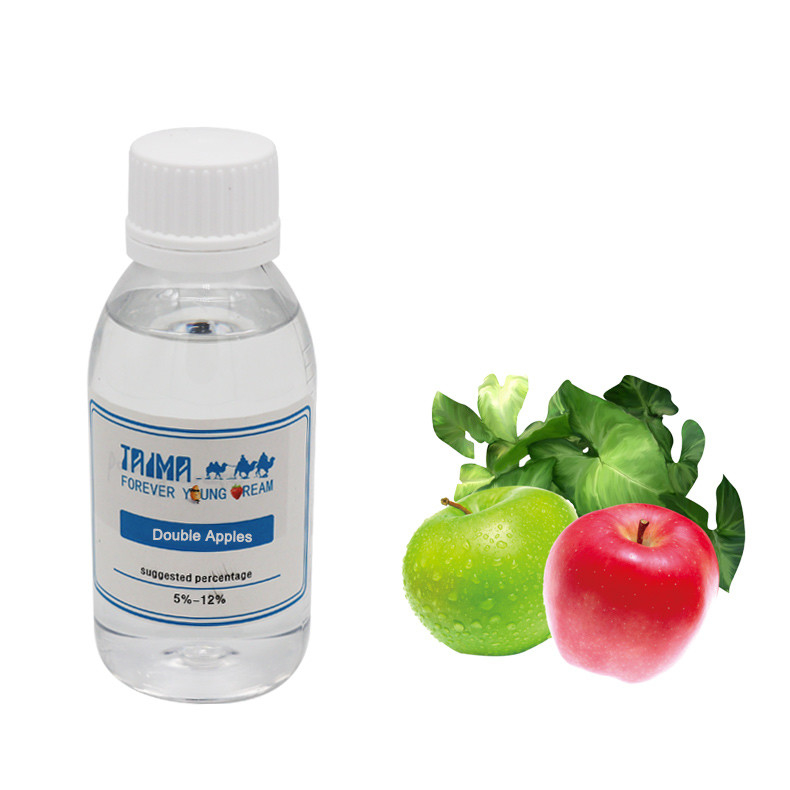 Esencia de Doble Manzana, Líquido Incoloro, Concentrado, Sabor para E-Juice