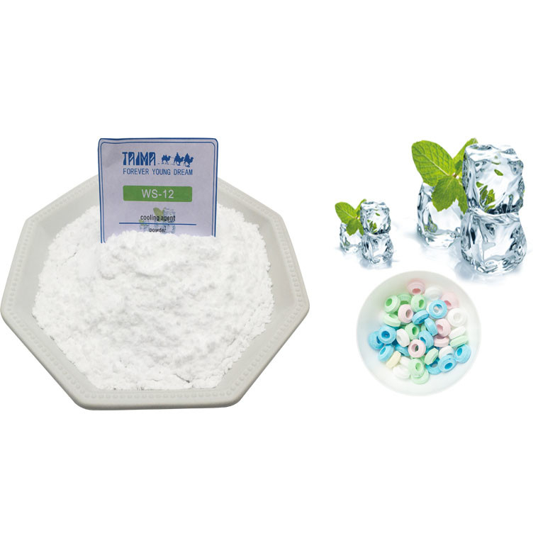 99.0% Agente refrigerante de Koolada WS 12 para el aditivo de dulces Polvo de cristal blanco puro