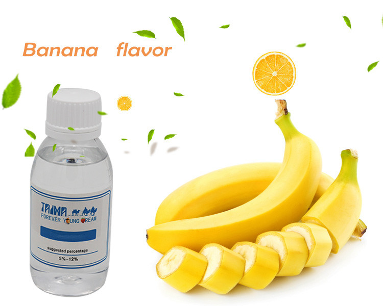 El mejor agente saborizante para e-líquido de vapeo orgánico con sabor a plátano
