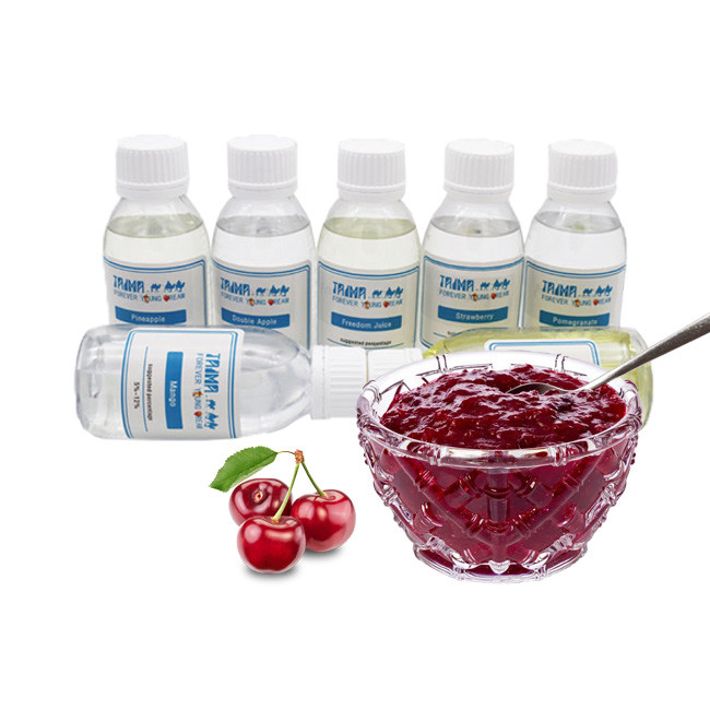 Sabores de frutas concentrados de cereza a base de PG VG incoloros
