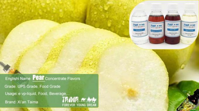 Concentrado de sabor a tabaco, sabor a fruta de pera, concentrado para líquido de vapeo para alimentos 0